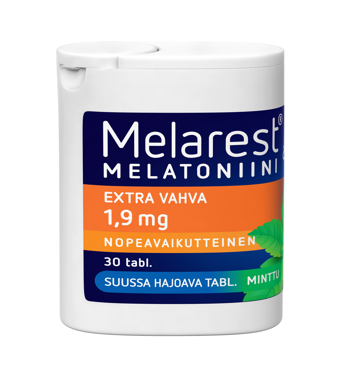 MELAREST MELATONIINI EXTRA VAHVA MINT 1,9 MG - eri kokoja