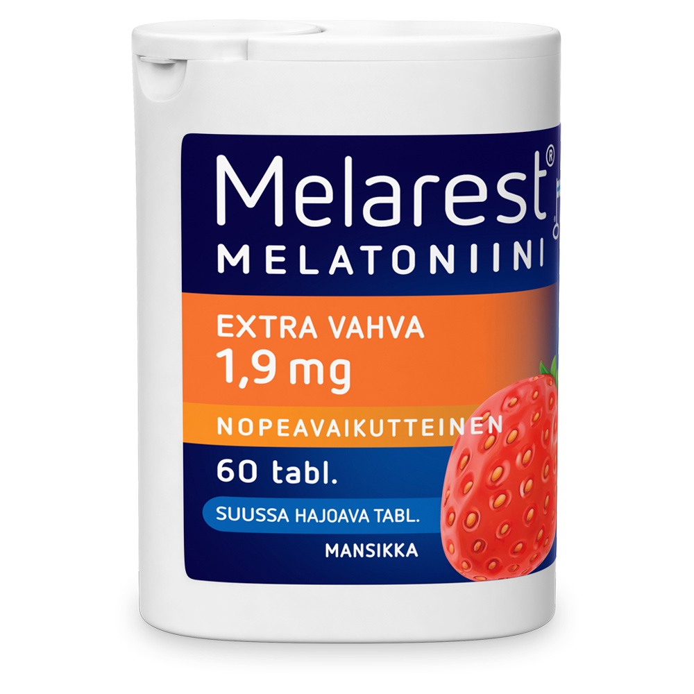 MELAREST MELATONIINI EXTRA VAHVA 1,9 MG 60 tabl