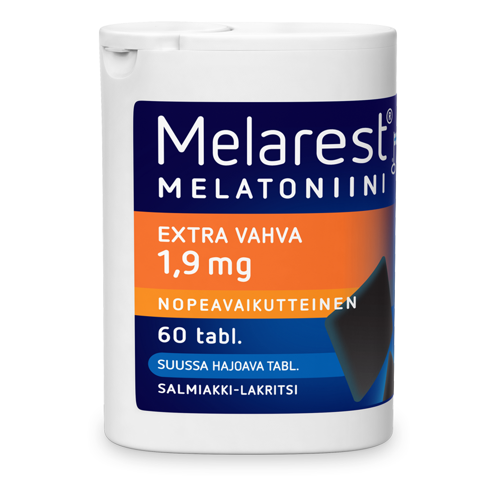 MELAREST MELATONIINI EXTRA VAHVA 1,9 MG 60 tabl