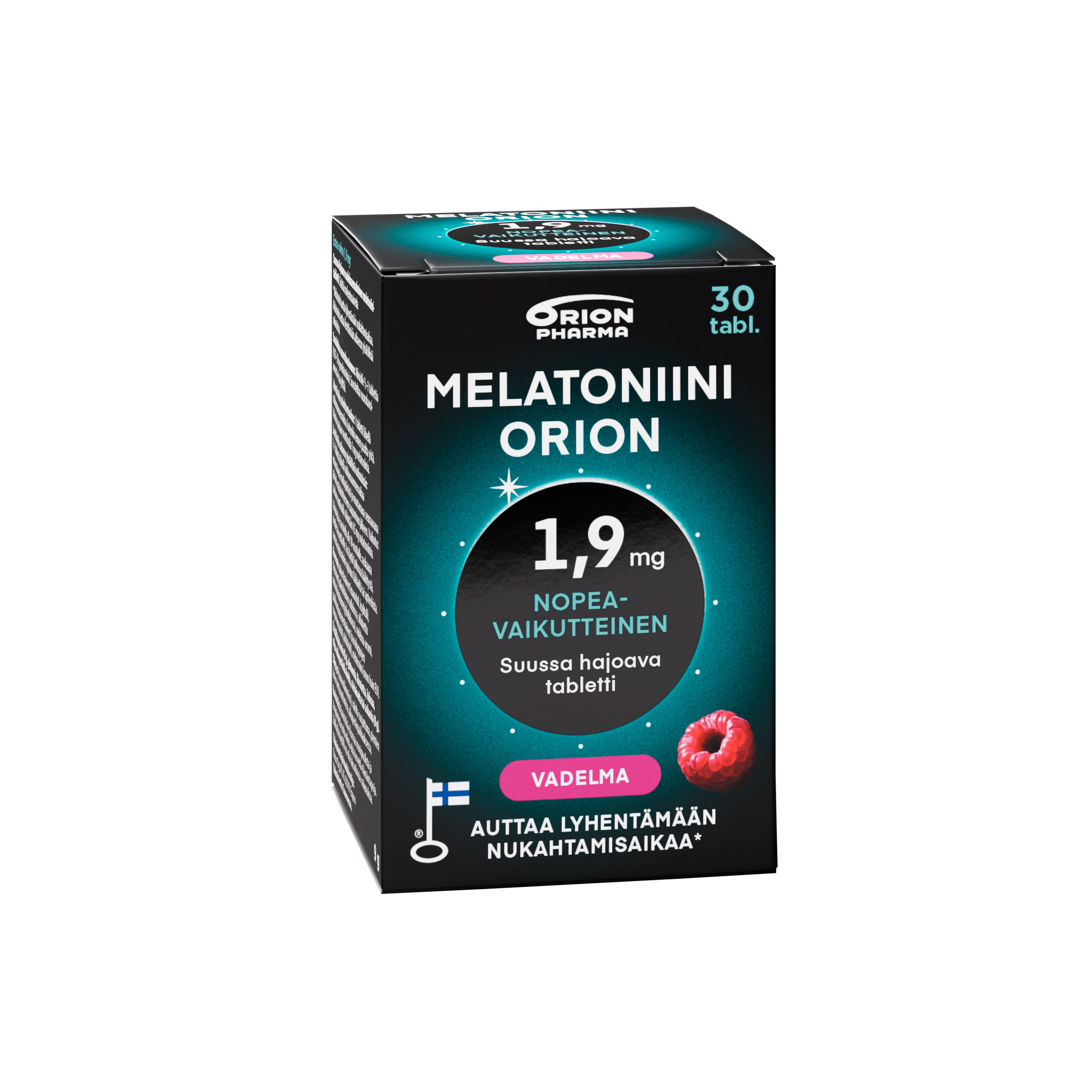Melatoniini Orion 1 9 Mg Vadelma Suussa Hajoava Tabletti 30 Kpl Melatoniini Orion 1 9 Mg Vadelma Suussa Hajoava Tabletti 30 Kpl