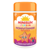 MINISUN MULTIVITAMIN JUNIOR TÄHTIMARJA 200 tabl