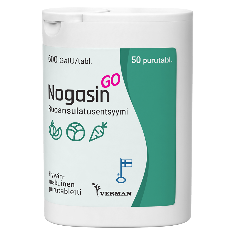 NOGASIN GO 600 GaIU 25/50 PURUTABL.