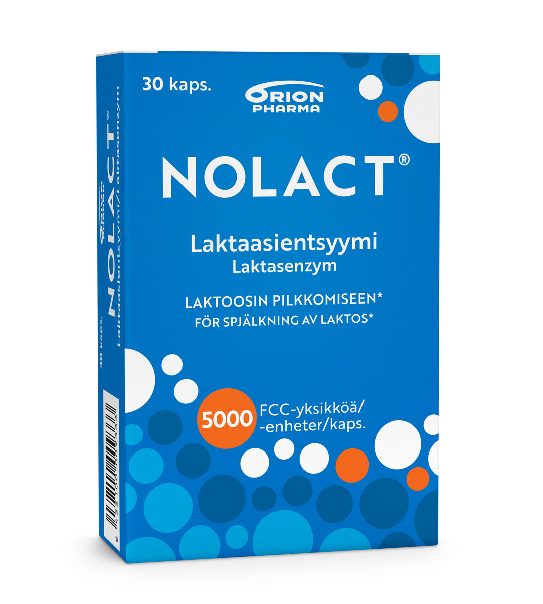 NOLACT laktoosinpilkkoja 30 kaps.