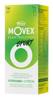 Movex Elektrolyyttijuomajauhe Sport 14 pussia