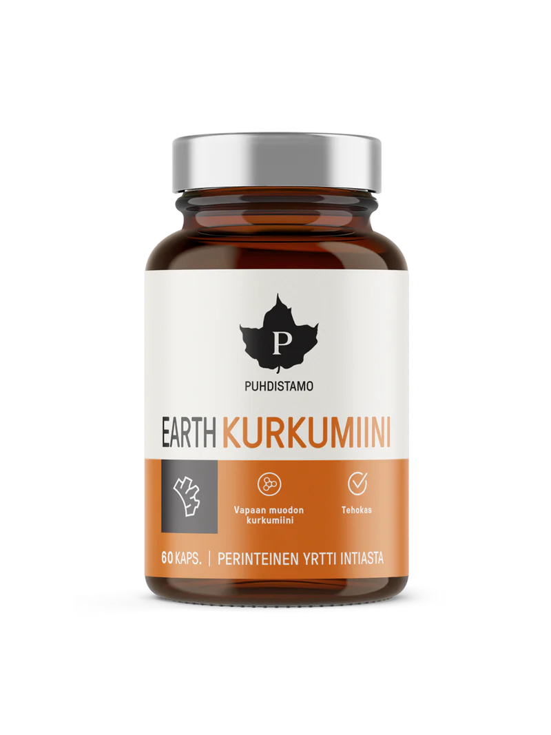 Puhdistamo EARTH Kurkumiini 60 kaps