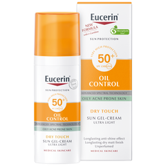 Eucerin Sun Gel-Cream Oil Control SPF50+ - Apteekkiplus.fi