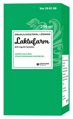 LAKTUFARM 670 mg/ml oraaliliuos - eri kokoja