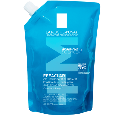 LRP EFFACLAR-puhdistusgeeli täyttöpakkaus 400 ml