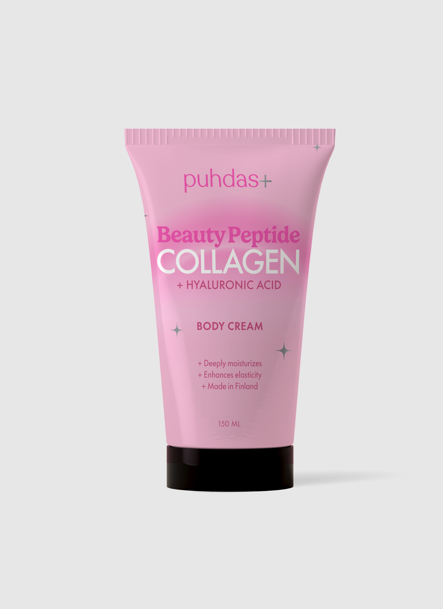 Puhdas+ Collagen & Hyaluronic Acid Beauty Peptide Body Cream kosteuttava vartalovoide 150 ml