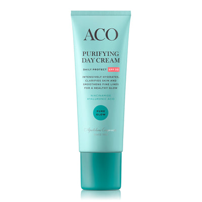 ACO Face Pure Glow Pyrifying Day Cream SPF30 50 ml -Päivävoide suojakertoimella