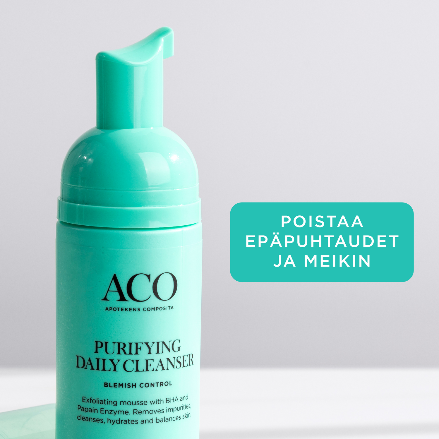 ACO Face Purifying Daily Cleanser kevyesti kuoriva puhdistusvaahto 150 ml
