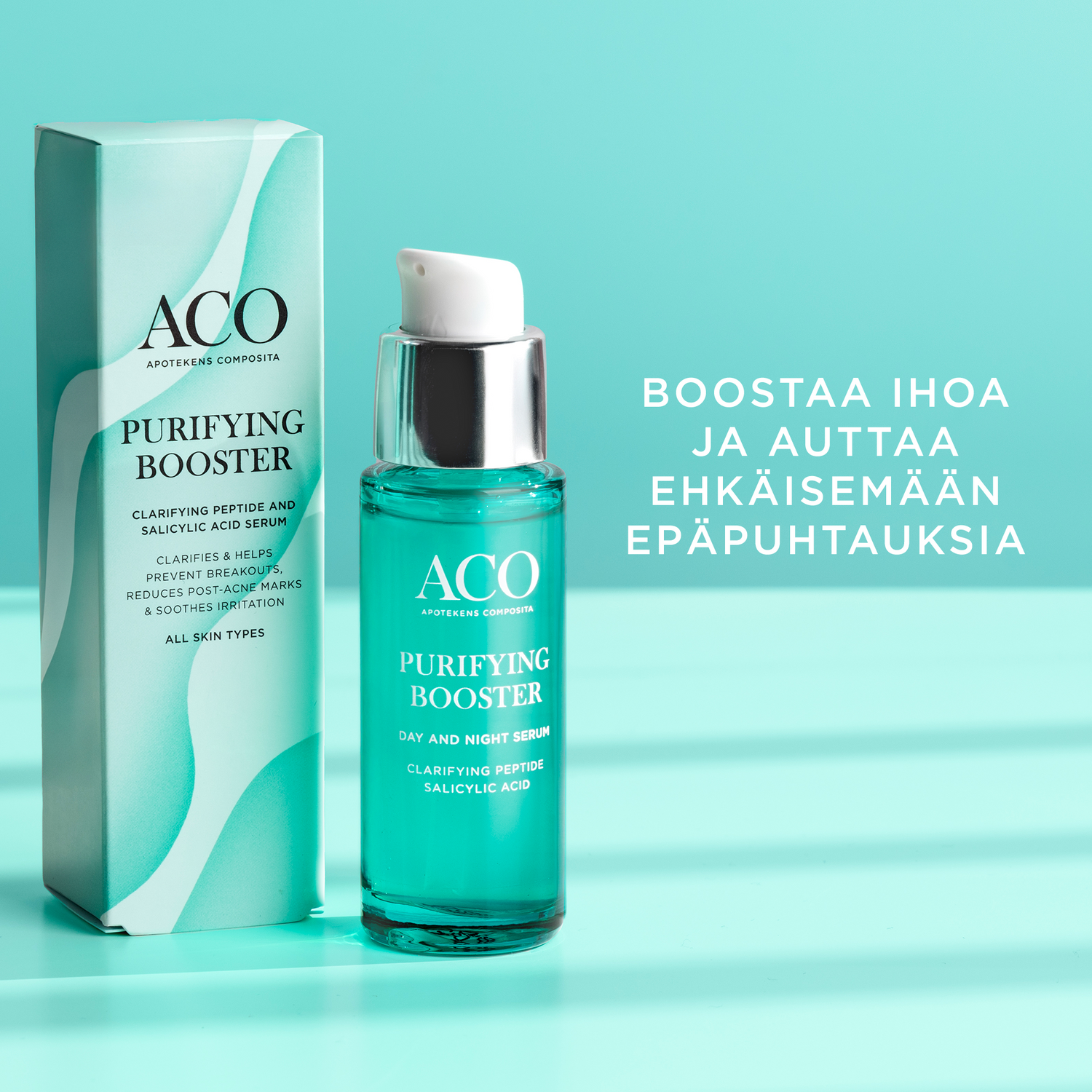 ACO Face Purifying Booster seerumi aikuiselle epäpuhtaalle iholle 30 ml