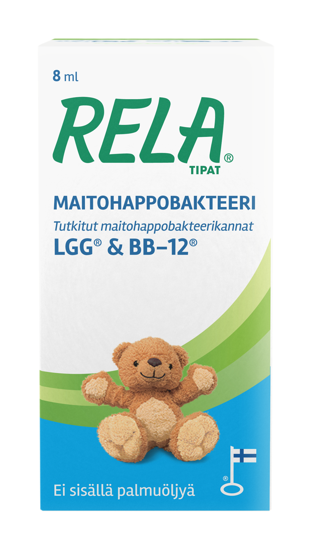 Rela Tipat 8 ml - maitohappobakteeritipat vauvalle