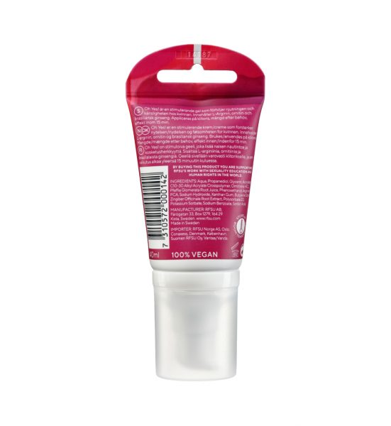 Sense Me Oh Yes stimuloiva geeli RFSU 40 ml