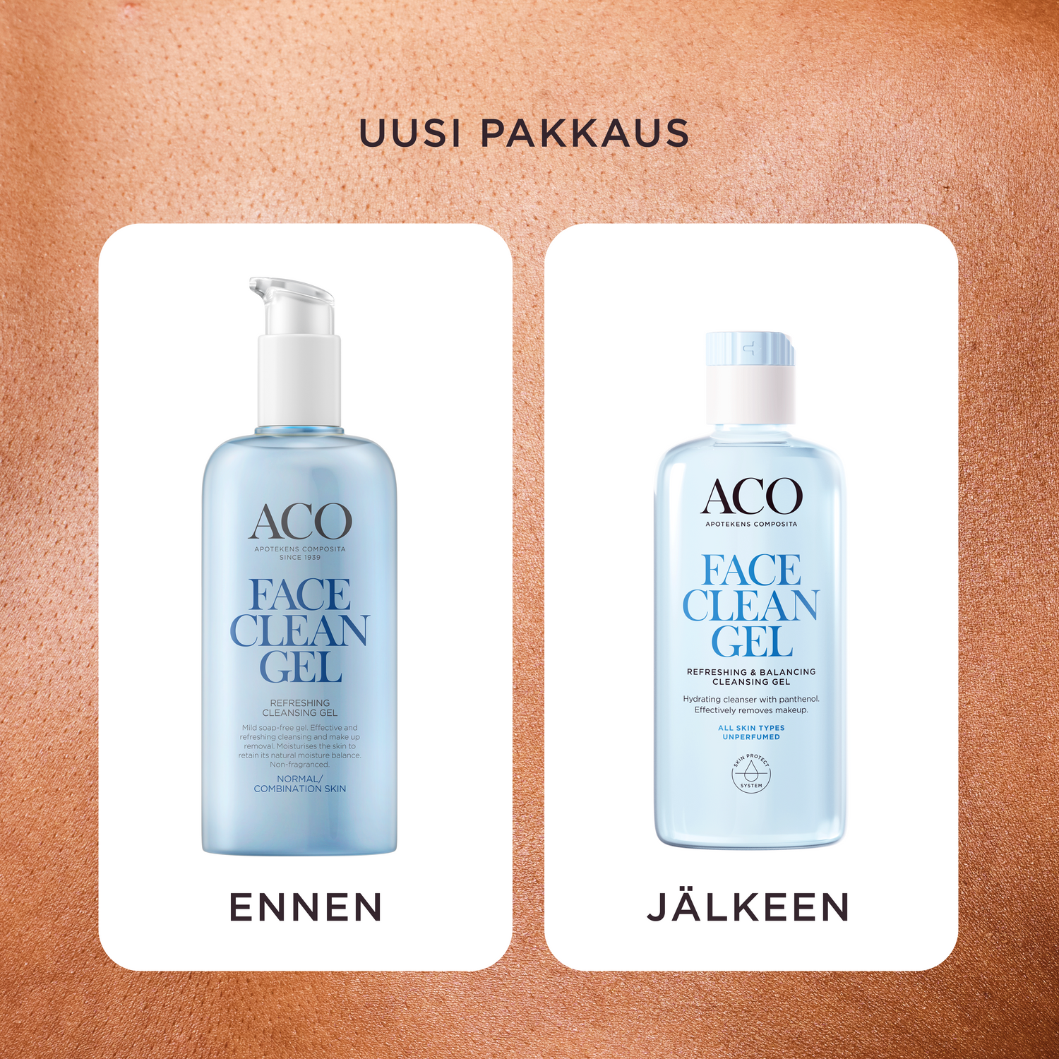 ACO Face DC Refreshing & Balancing Cleansing Gel 200 ml Hajusteeton