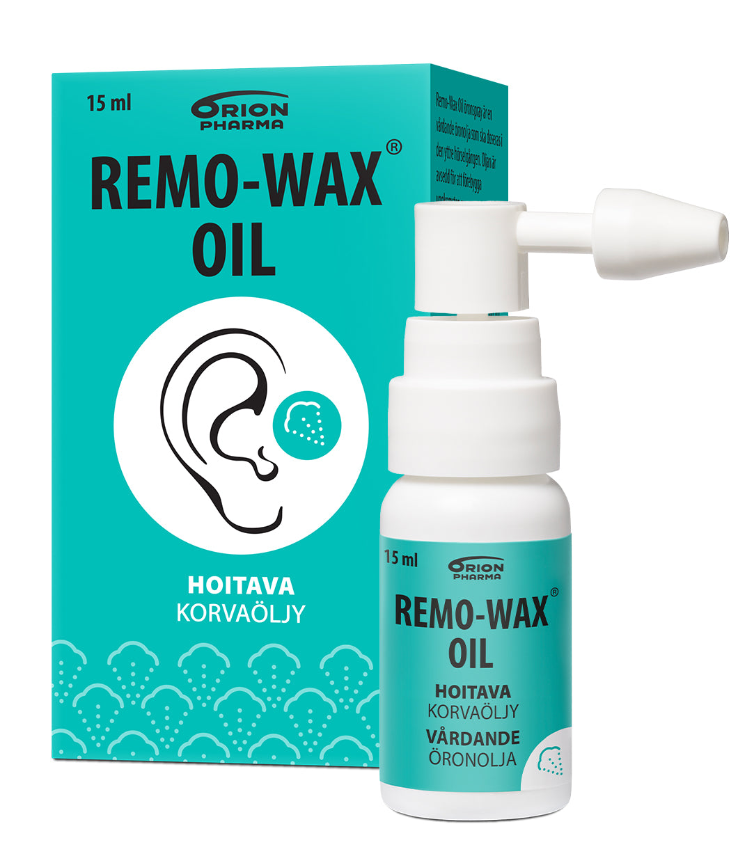 REMO-WAX OIL EAR SPRAY öljysyuihke korvakäytävien hoitoon 15 ml