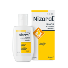 Nizoral shampoo 20 mg/ml - eri kokoja - Apteekkiplus.fi