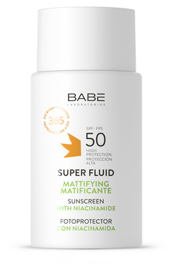 BABE Super Fluid Mattifying Sunscreen SPF50