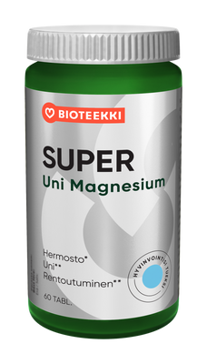 Super Uni Magnesium tabletti 60 kpl