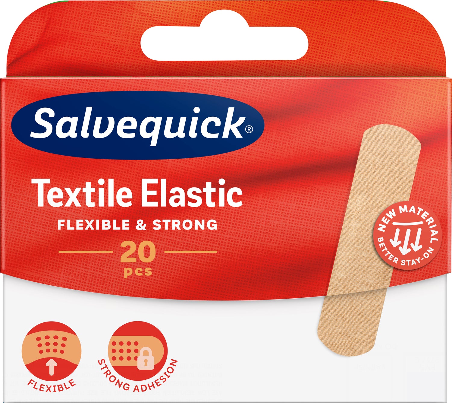 Salvequick Textil kangaslaastari 20 kpl