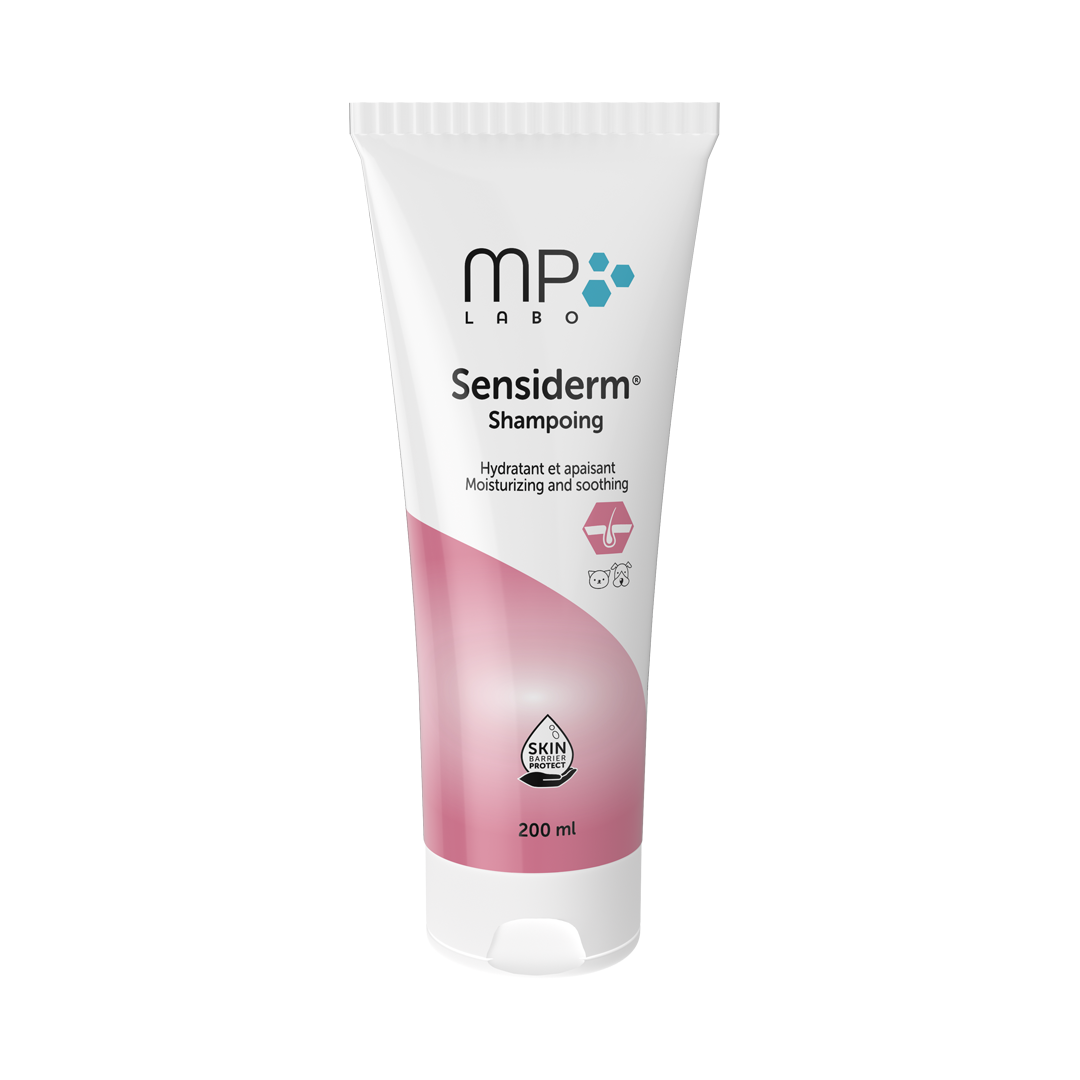 Sensiderm® Shampoo - Kosteuttava ja rauhoittava shampoo koirille ja kissoille 200 ml