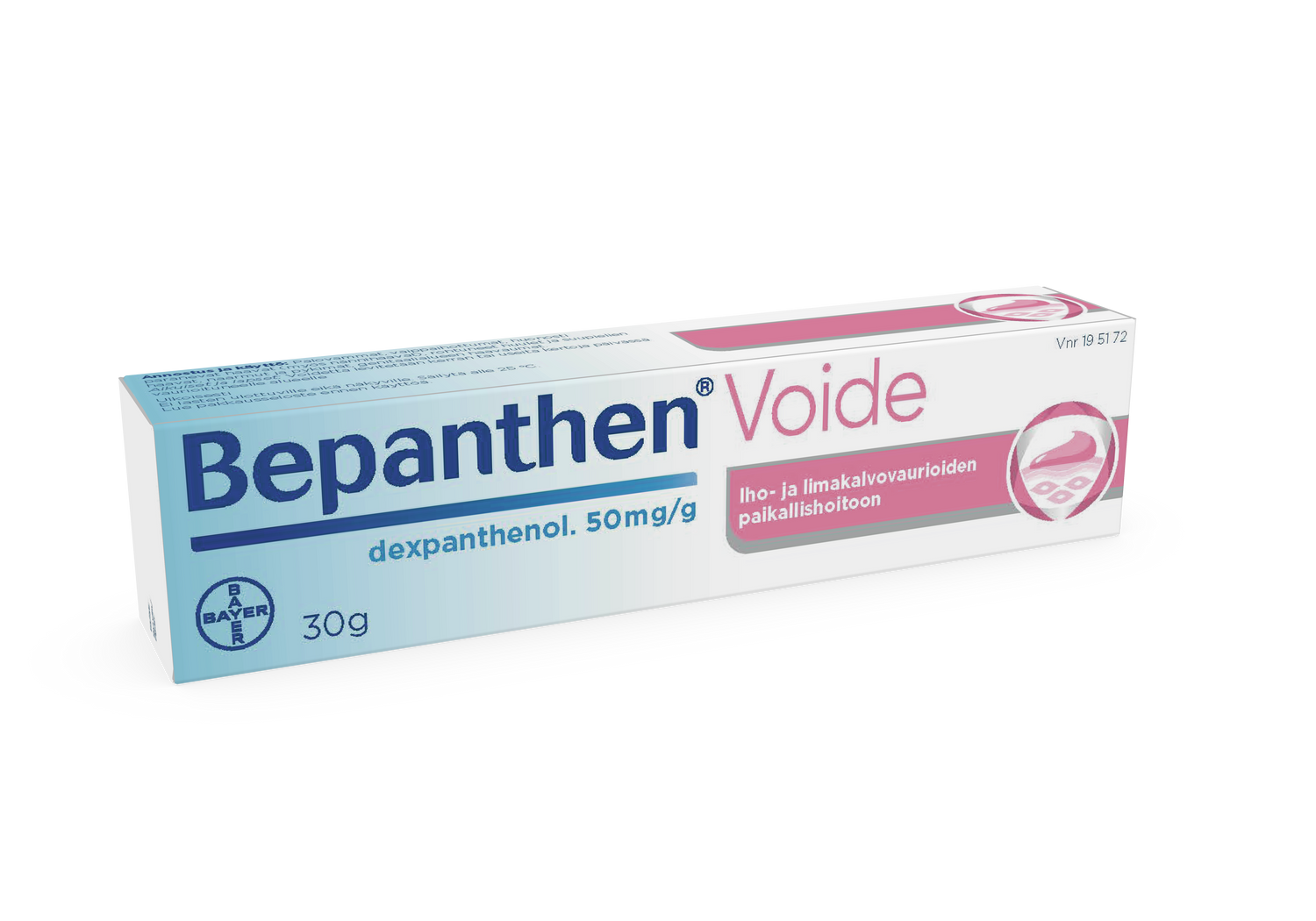 Bepanthen 50 mg/g voide - eri kokoja