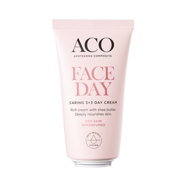 ACO Face DC Caring 3+3 Day Cream 50 ml Hajusteeton