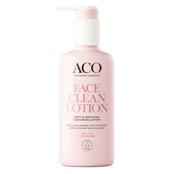 ACO Face DC Soft & Soothing Cleansing Lotion 200 ml Hajusteeton
