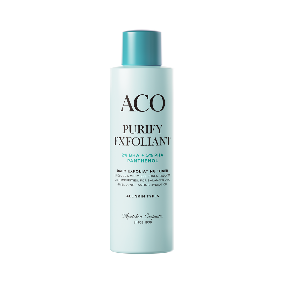 ACO Face Purify Exfoliant Toner tasapainottava kuoriva hoitovesi 150 m ...