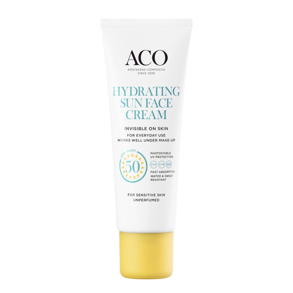 ACO Sun Face Hydrating Cream SPF50 40 ml