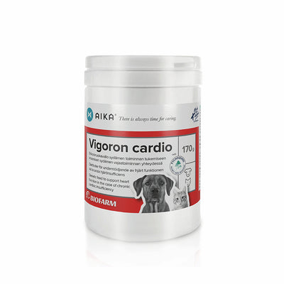 Aika Vigoron cardio 170 g -eläimille tukemaan sydämen ja verisuonien hyvinvointia