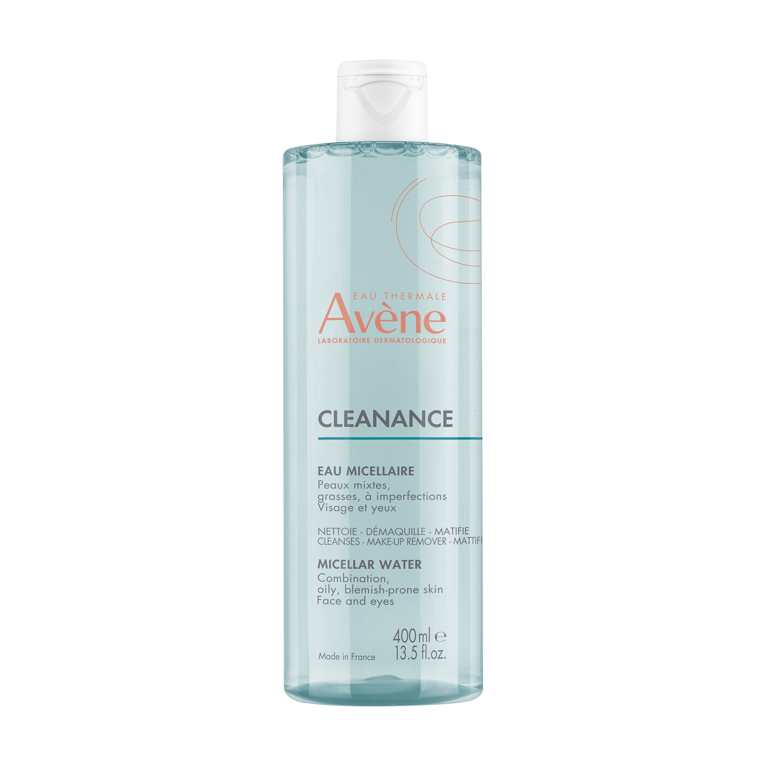 Avene Cleanance Micellar Water -puhdistusvesi rasvaiselle ja epäpuhtaalle iholle