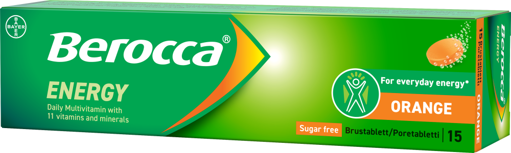 Berocca Energy Orange 15 poretablettia