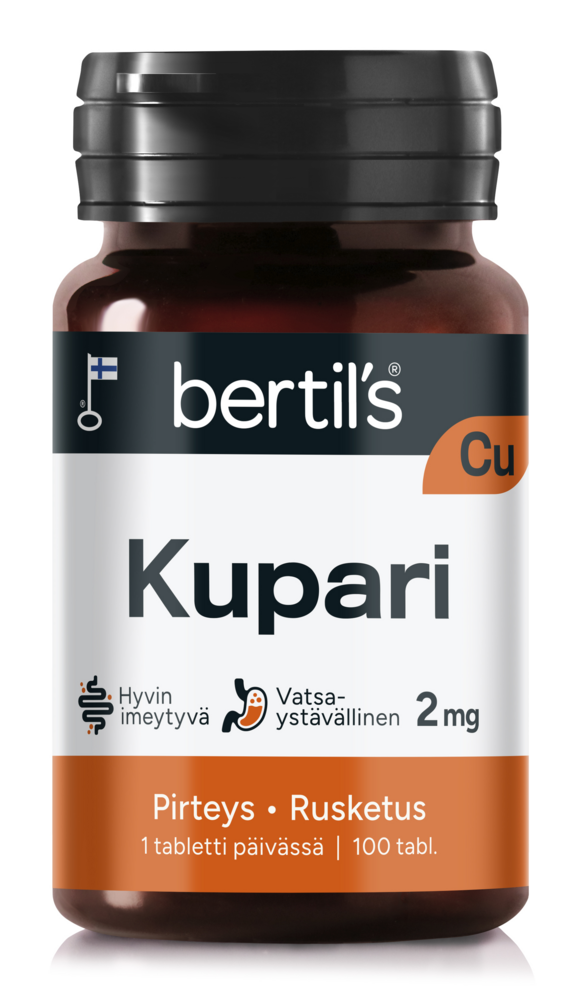 Bertil's Kelasin Kuparitabletti 2 mg