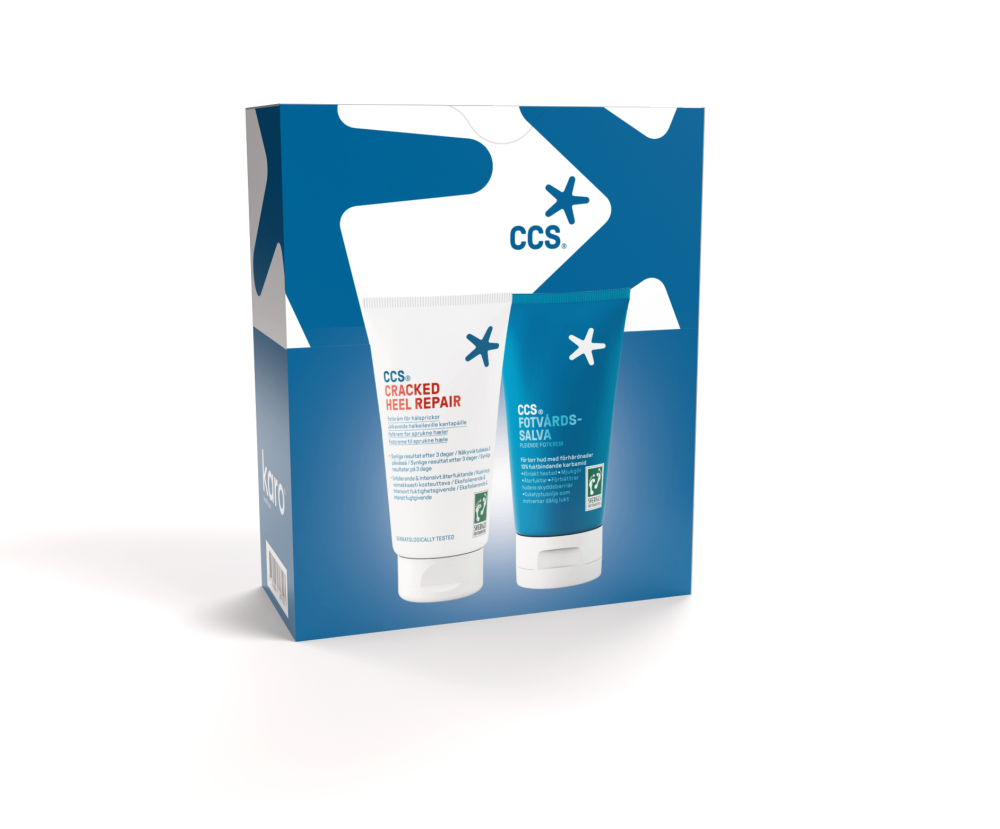 CCS Lahjapakkaus Cracked Heel 75ml ja Jalkavoide 75ml