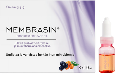 Membrasin dermal probiotic skincare oil 3 ampullia