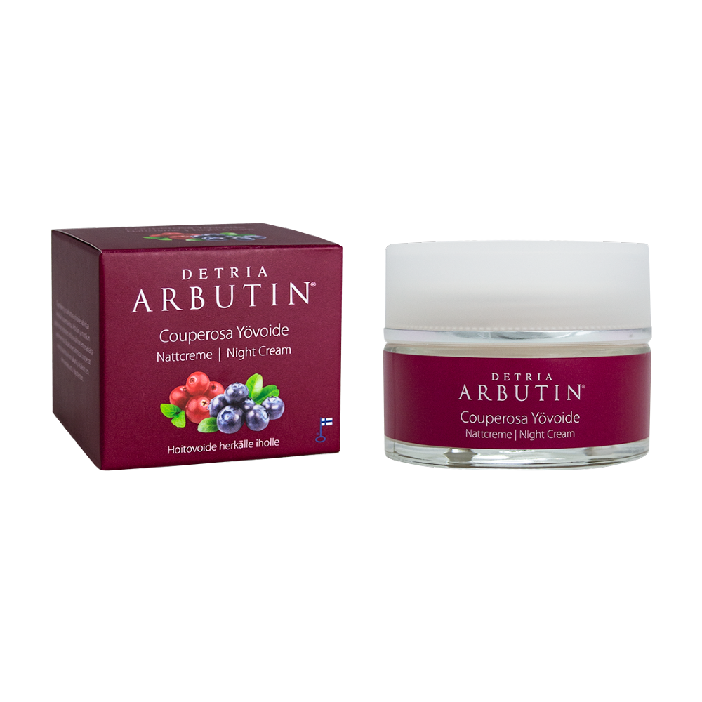 Detria Arbutin Couperosa Yövoide