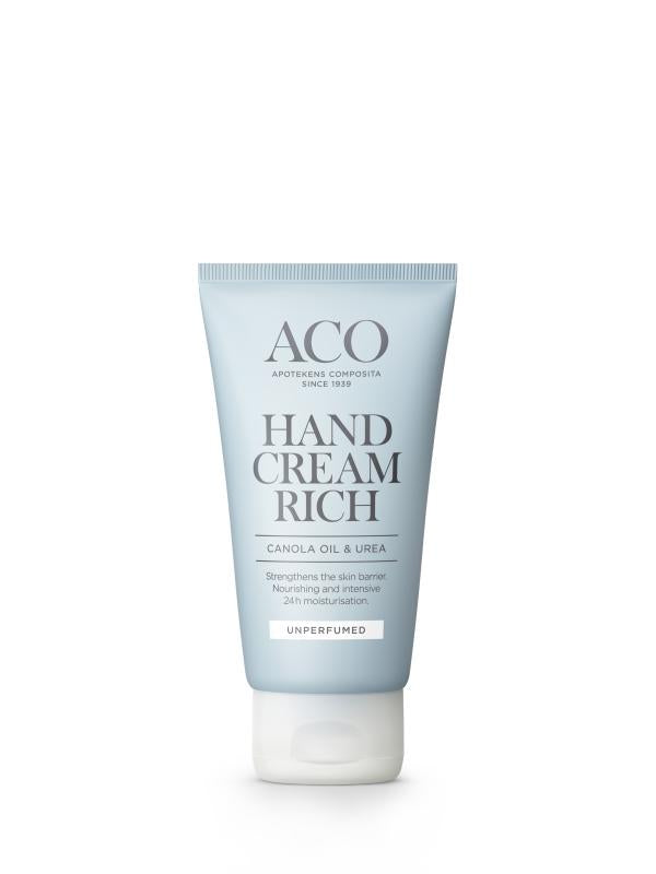 ACO BODY HAND CREAM RICH -käsivoide HAJUSTEETON