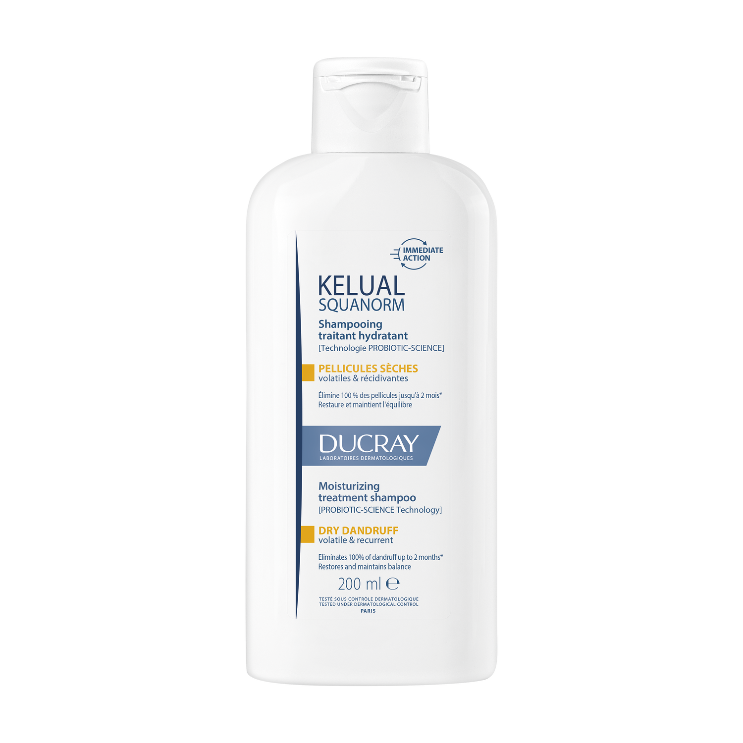 Ducray Kelual Squanorm Dry Dandruff Shampoo 200ml
