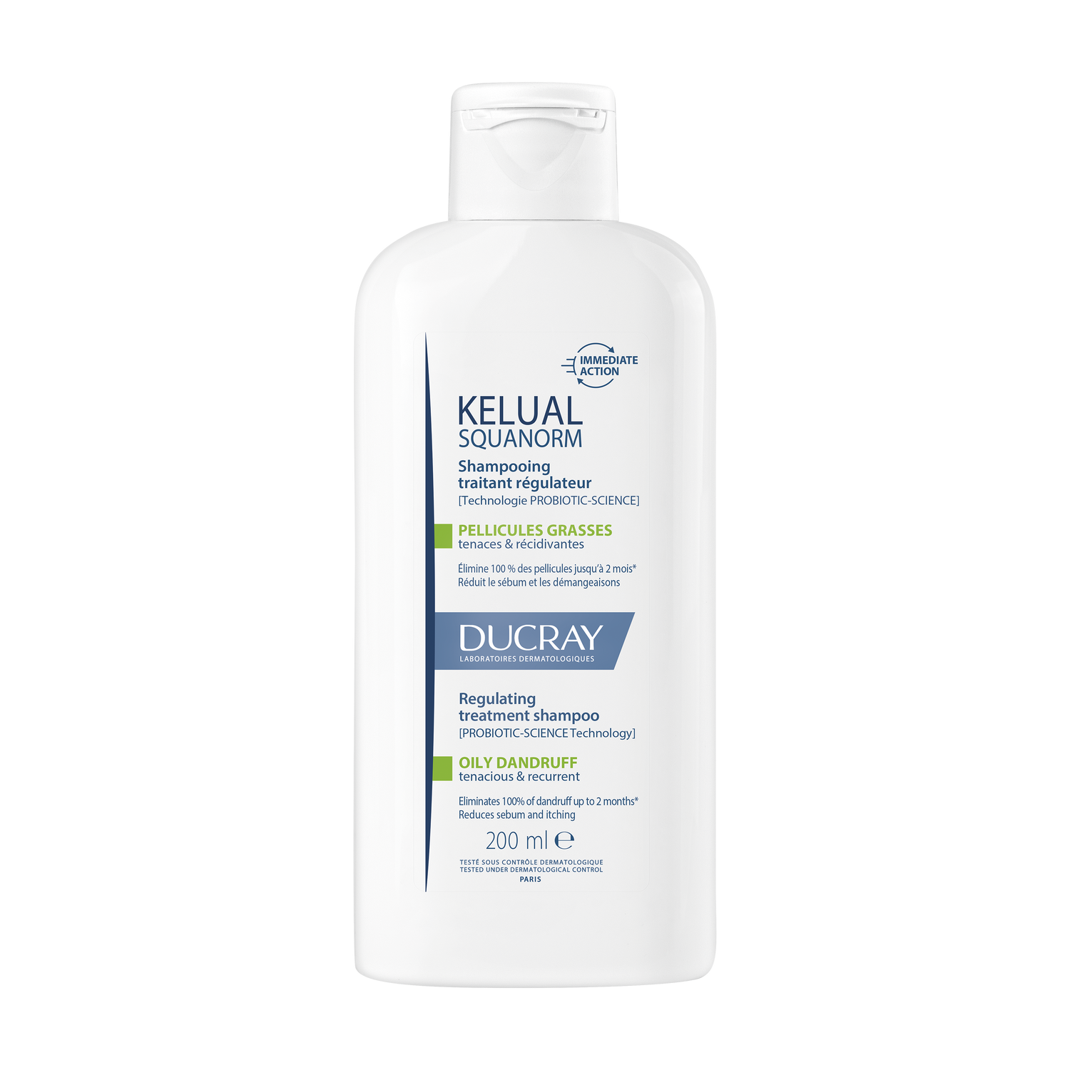 Ducray Kelual Squanorm Oily Dandruff Shampoo 200ml