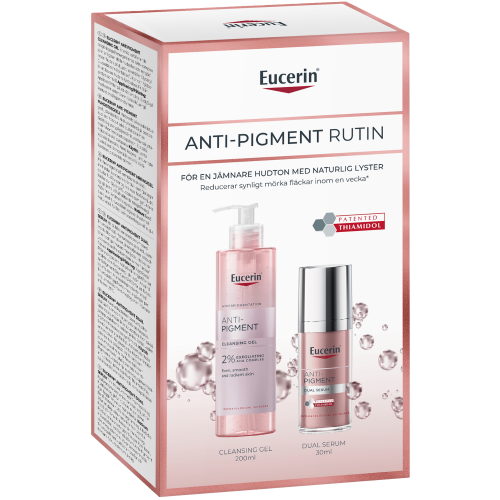 Eucerin Anti-Pigment Cleansing Gel & Dual Serum Gift Pack 200 ml + 30 ml