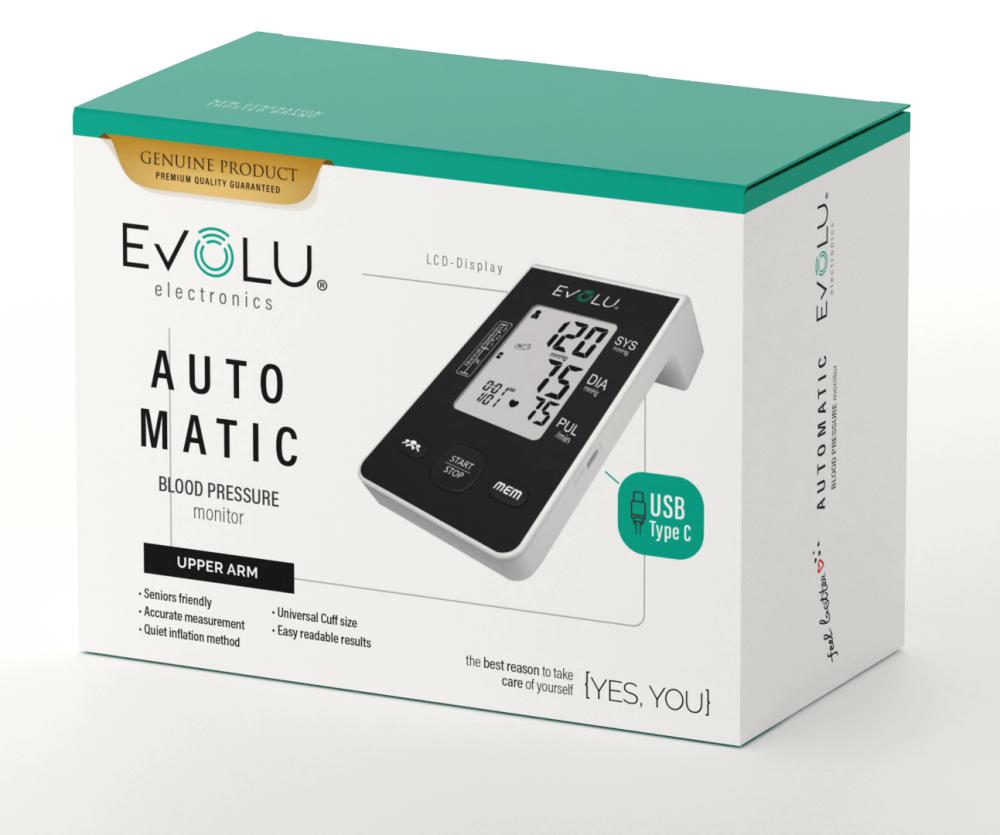 EVOLU BPM automatic verenpainemittari