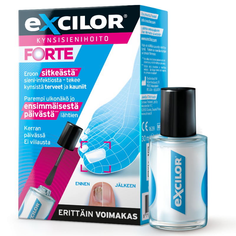 Excilor Forte Kynsisienihoito 30 ml - Apteekkiplus.fi