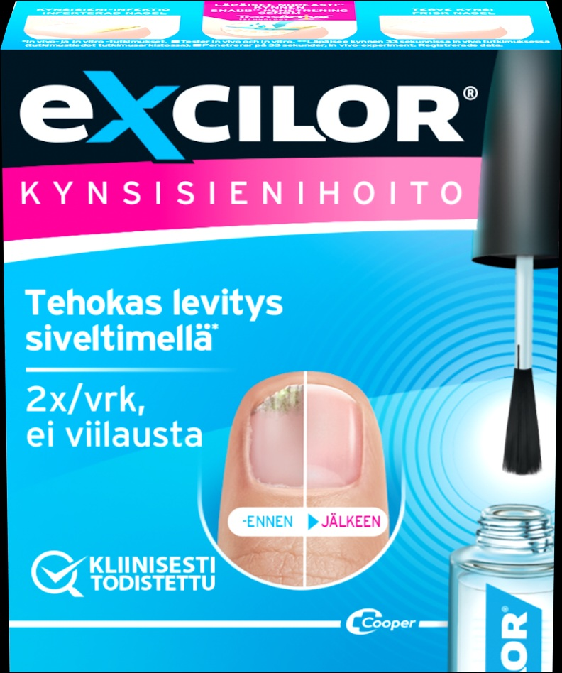 Excilor Solution kynsisienihoito 3,3 ml