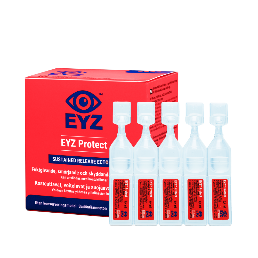 EYZ Protect silmätippa pipetit 30 x 0,4 ml