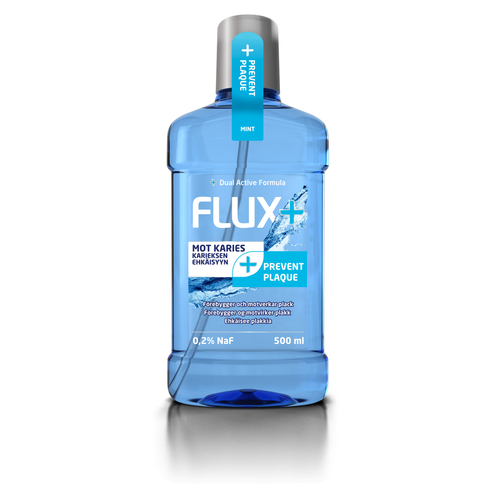 Flux+ Prevent Plaque suuvesi 500 ml