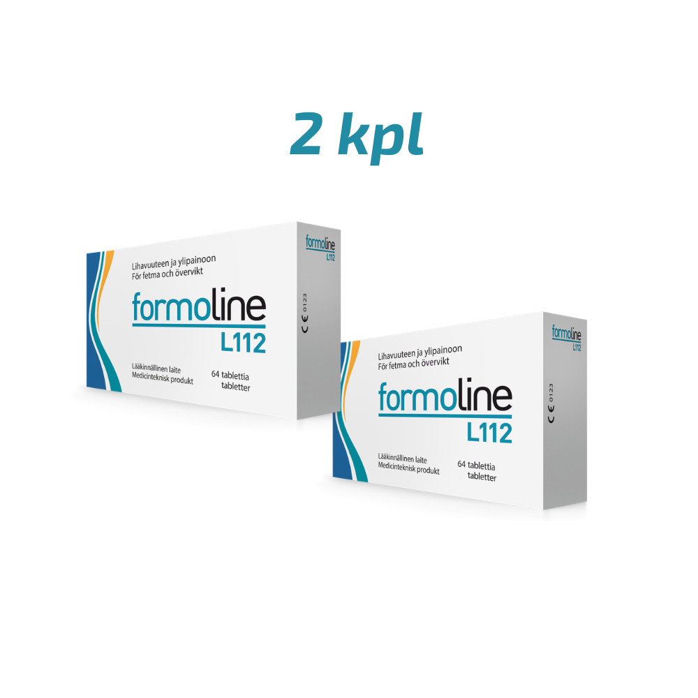 Formoline L112 500mg säästöpakkaus 2 x 64 kpl