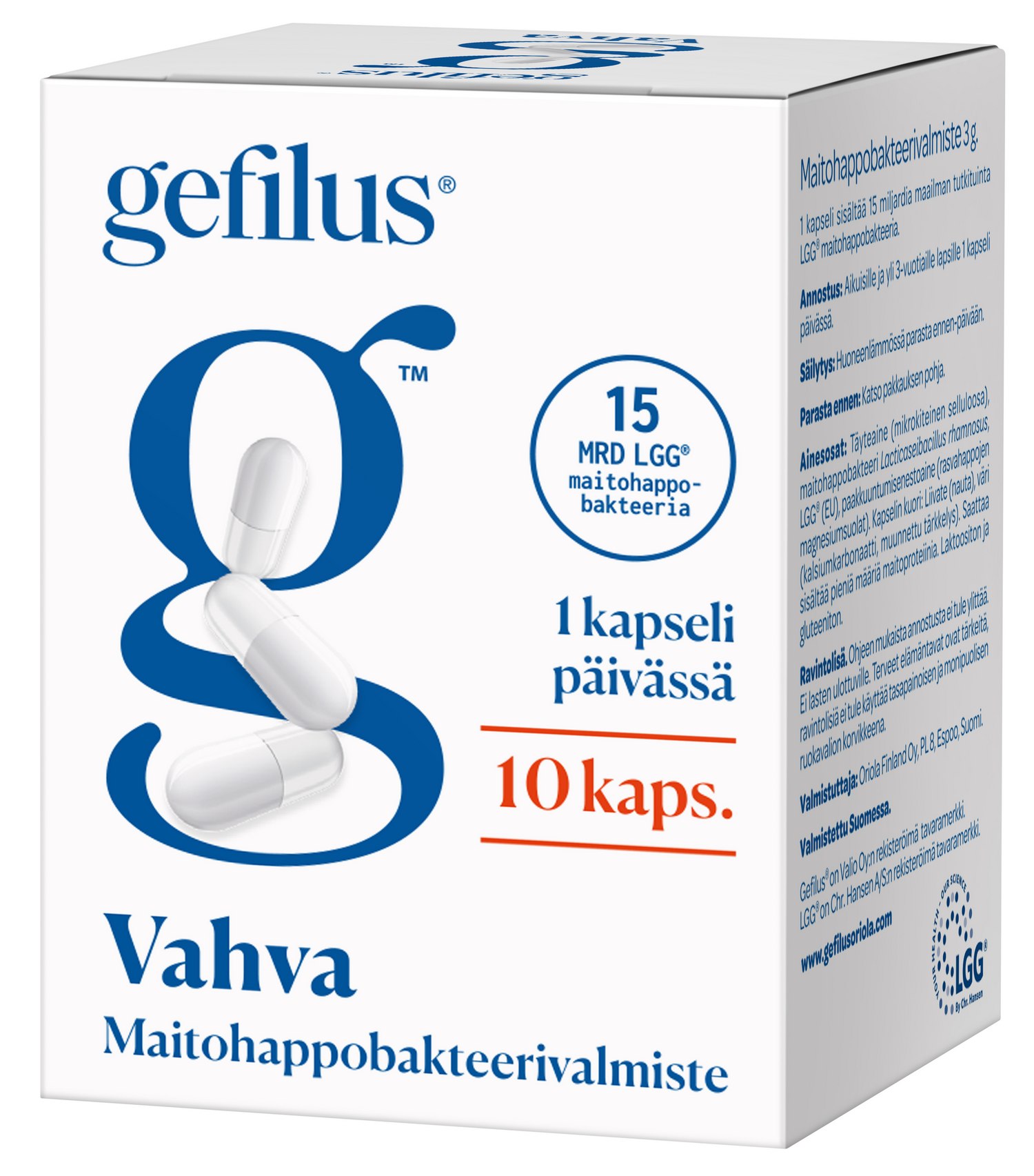 Gefilus Vahva kapseli 10 kaps.