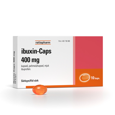 Ibuxin-Caps 400 mg kapseli - eri kokoja