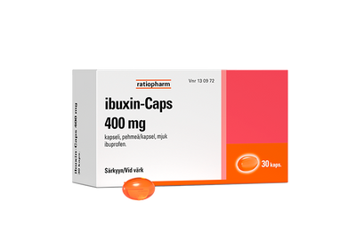 Ibuxin-Caps 400 mg kapseli - eri kokoja